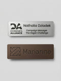 Magnet Navneskilt til Personale - Personligt Navneskilt med Logo